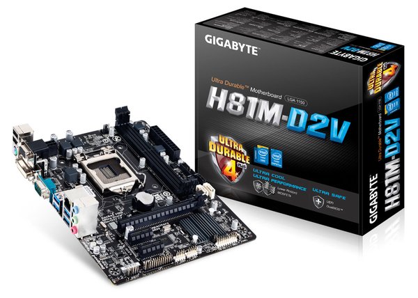Gigabyte H81M-D2V | LGA1150 | mATX