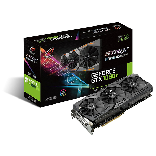 ASUS ROG STRIX GeForce GTX 1080TI 11GB GAMING - Graphics card