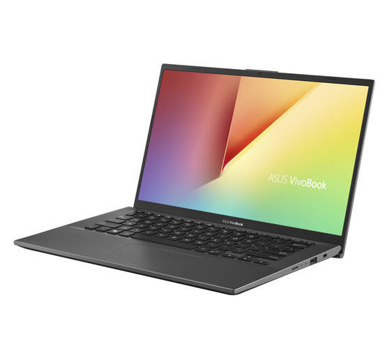 Asus 14" VivoBook 14 X412UA, 8GB / 128GB SSD M.2, Win 10 - notebook, Grey