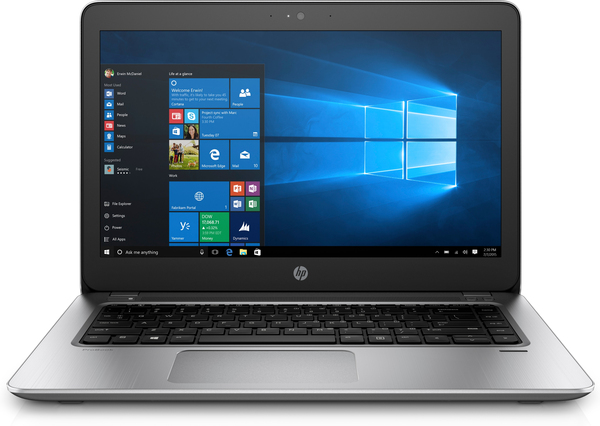 HP 14" ProBook 440 G4, 256GB SSD, Win 10 Pro - b&auml;rbar dator, silver