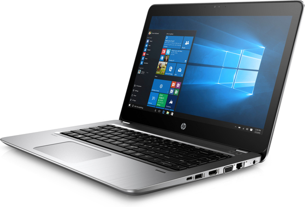 HP 14" ProBook 440 G4, 256GB SSD, Win 10 Pro - b&auml;rbar dator, silver