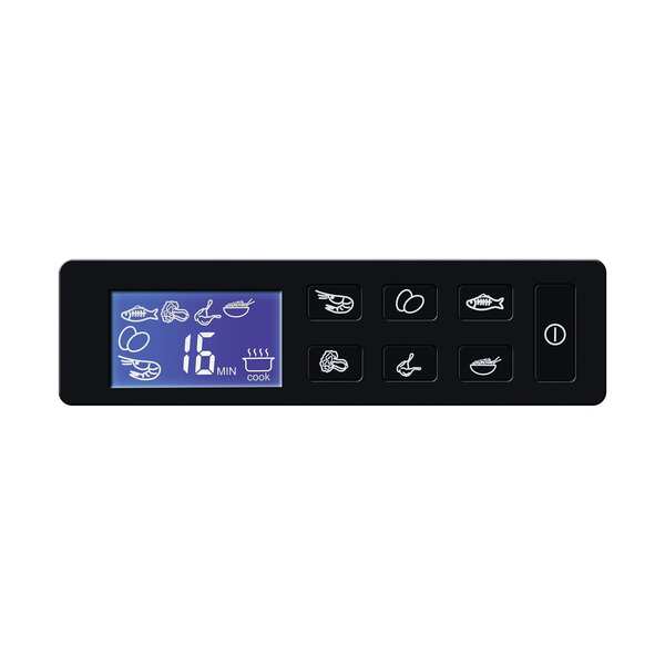 STEBA DG 2 H&ouml;yrykeitin, 6 L, 1200 W, Ter&auml;s / Musta