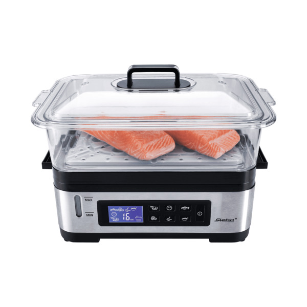 STEBA DG 2 H&ouml;yrykeitin, 6 L, 1200 W, Ter&auml;s / Musta