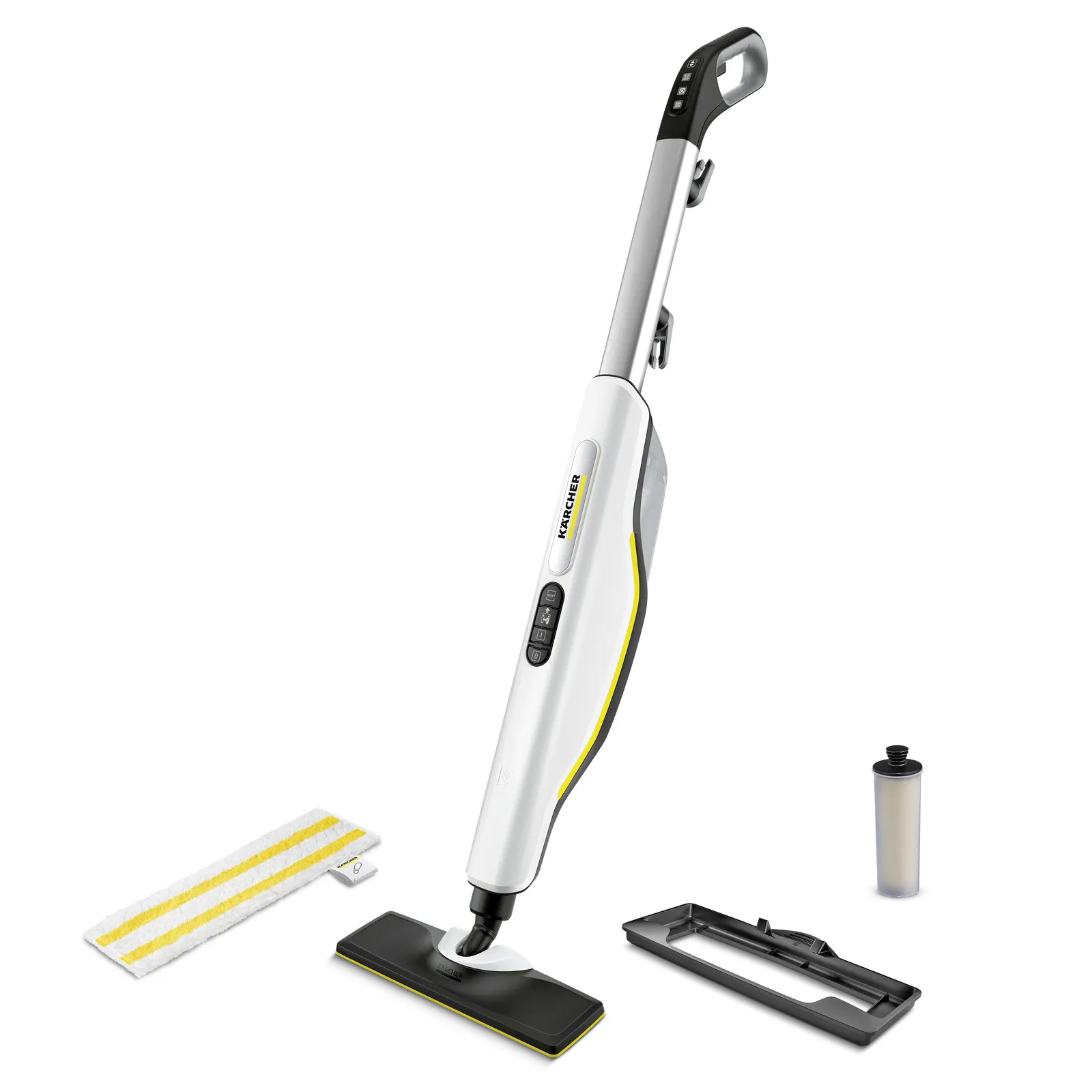 K&auml;rcher steam cleaner SC 3 Upright EasyFix -h&ouml;yrymoppi, valkoinen/musta