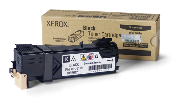 BLACK TONER CARTRIDGE, PHASER 6130