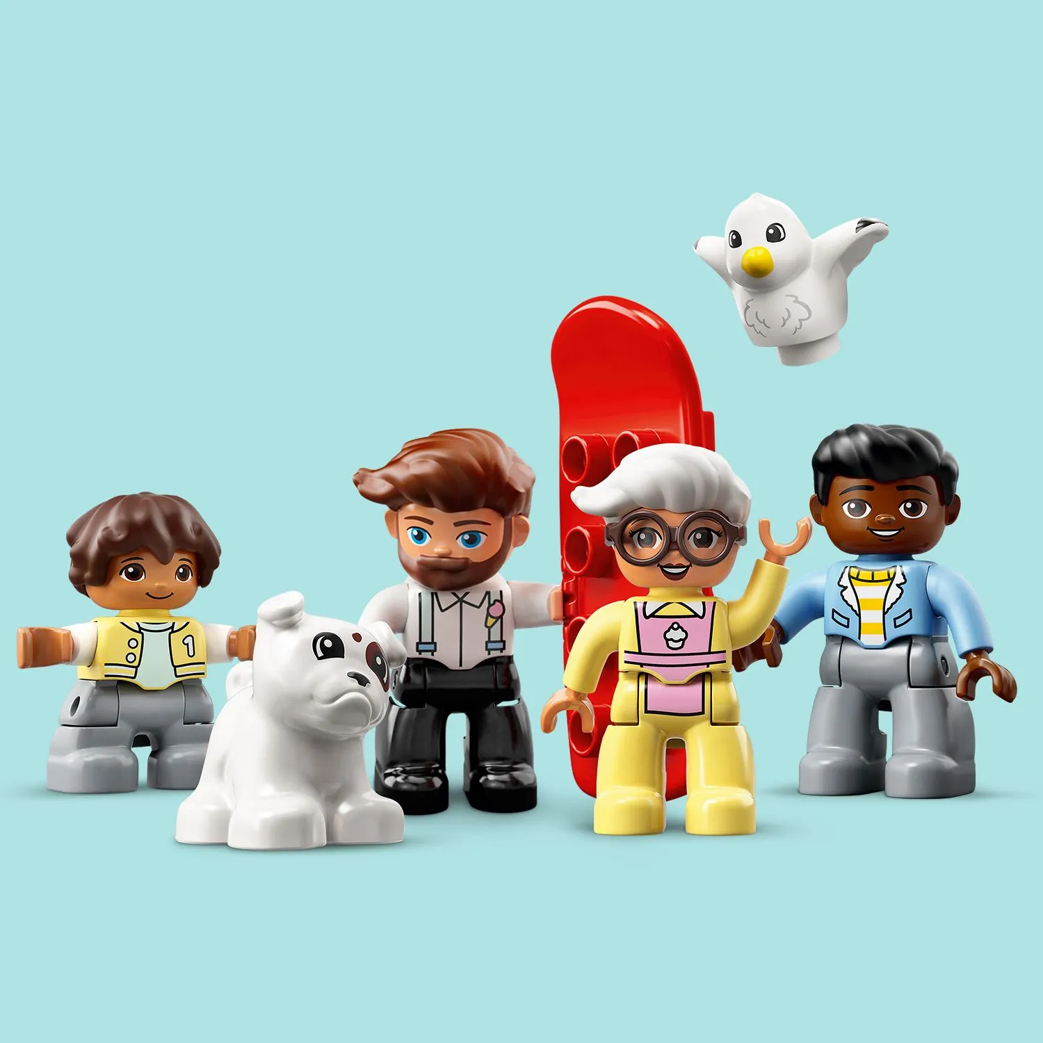 LEGO DUPLO parking garage with car wash - 10948