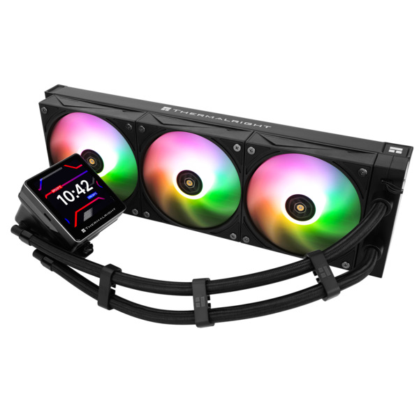 Thermalright Grand Vision 360 ARGB -nestejäähdytysjärjestelmä, Musta Thermalright Grand Vision 360 ARGB -nestejäähdytysjärjestelmä, Musta