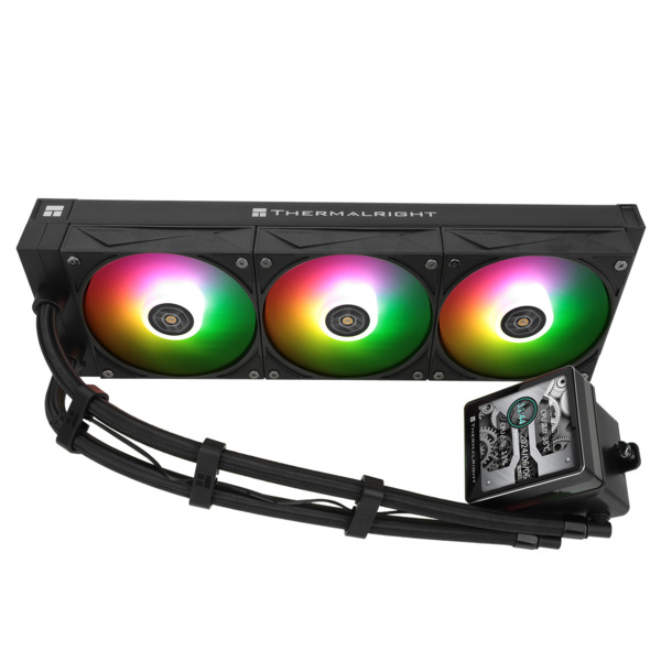 Thermalright Grand Vision 360 ARGB -nestejäähdytysjärjestelmä, Musta Thermalright Grand Vision 360 ARGB -nestejäähdytysjärjestelmä, Musta
