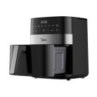 Midea MF-CN65E, 6.5L, 1700W, air fryer, Black