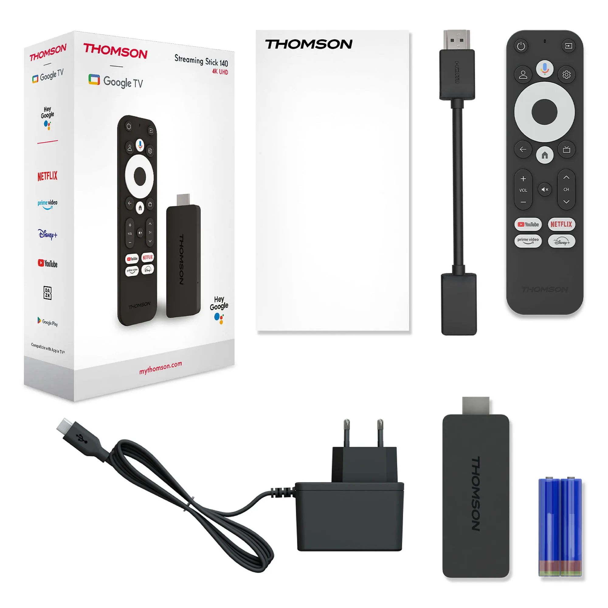 Thomson 4k Google TV - streaming stick