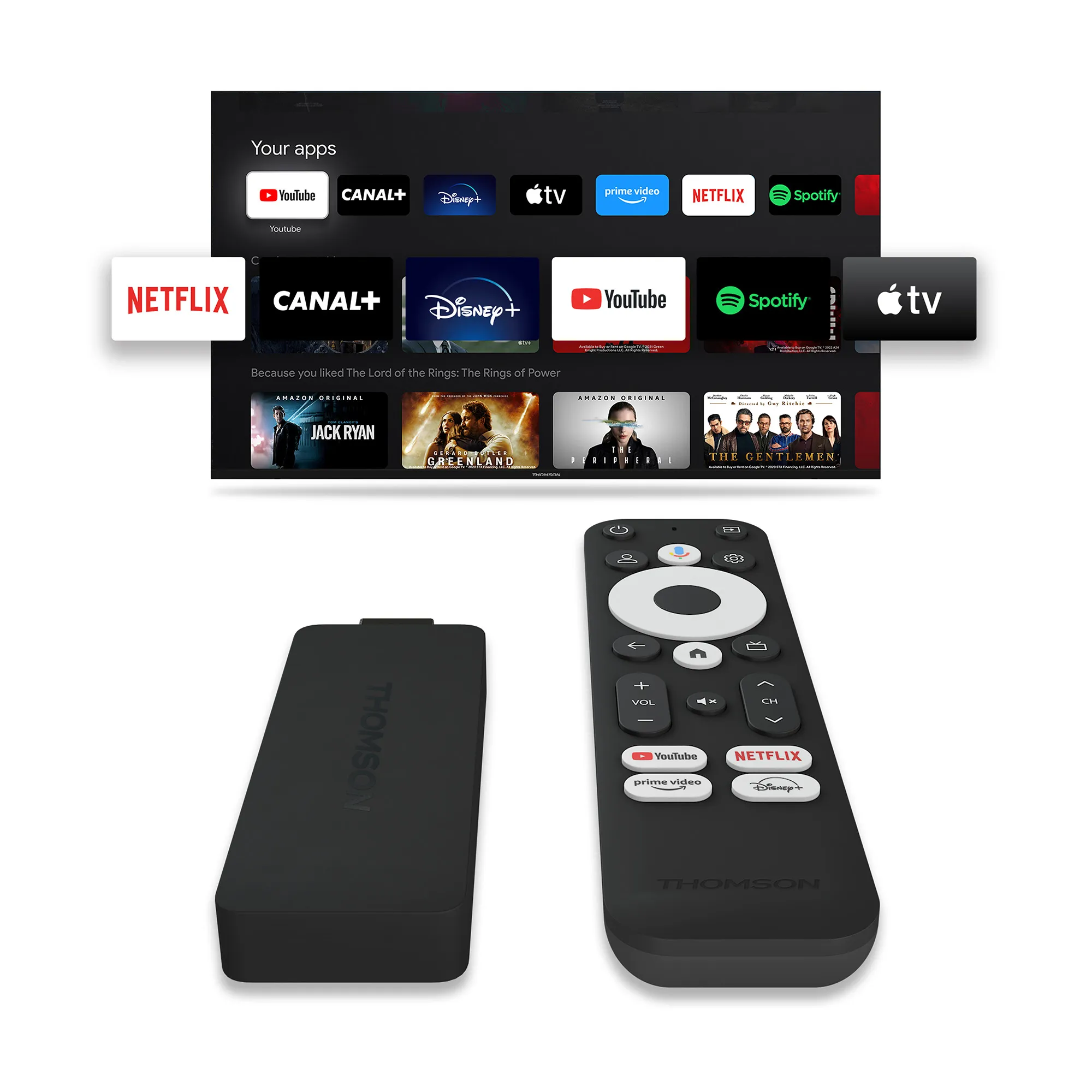 Thomson 4k Google TV - streaming stick