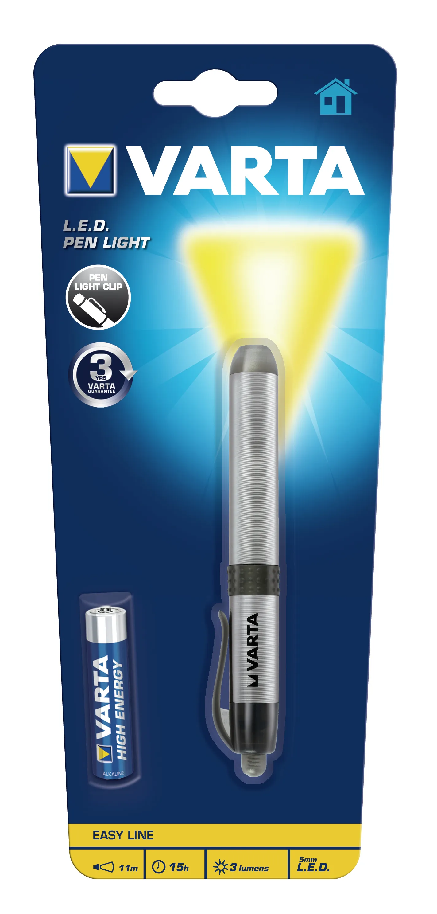 Varta Pen Light LED Kyn&auml;lamppu