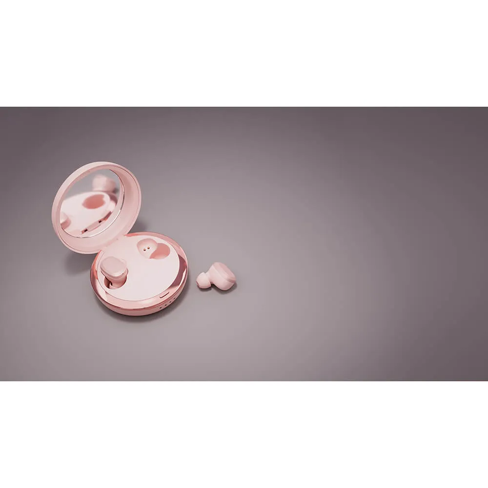 Happy Plugs Adore Wireless Earbuds, Pink