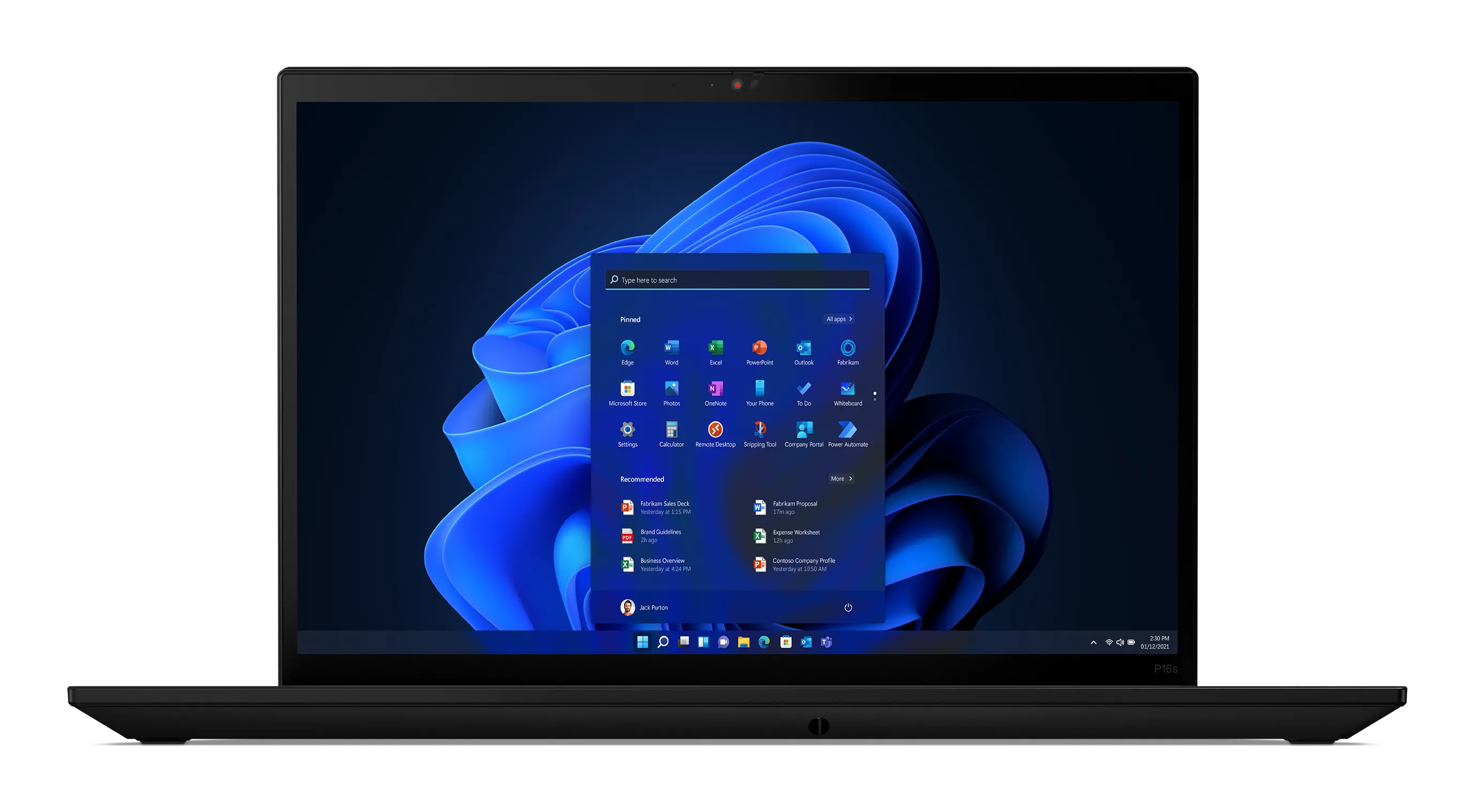 Lenovo ThinkPad P16s Gen 2 16&quot; WUXGA, AMD Ryzen 7 PRO 7840U, 32GB RAM, 1TB SSD, Win 11 Pro - notebook, Black