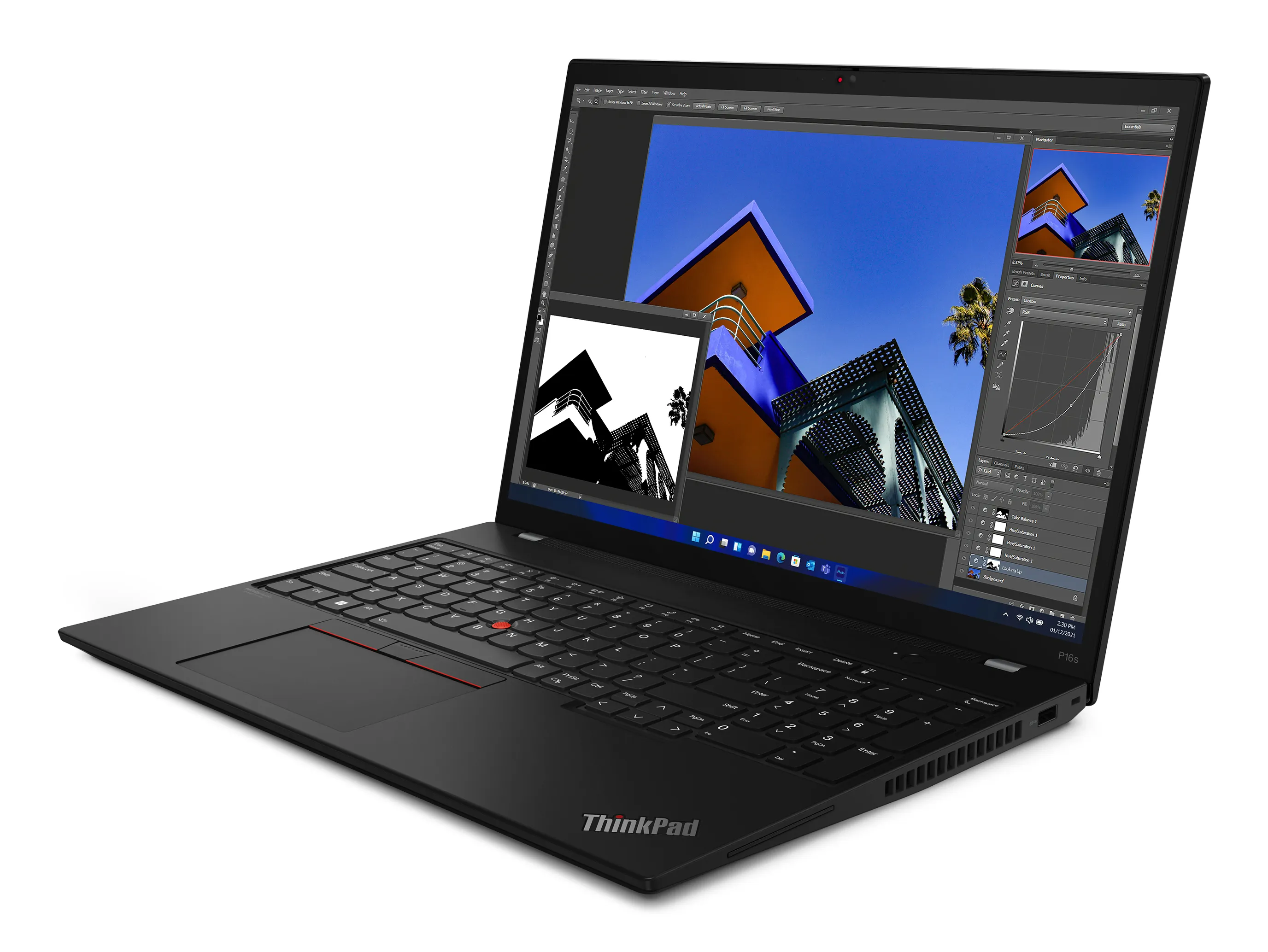 Lenovo ThinkPad P16s Gen 2 16&quot; WUXGA, AMD Ryzen 7 PRO 7840U, 32GB RAM, 1TB SSD, Win 11 Pro - notebook, Black