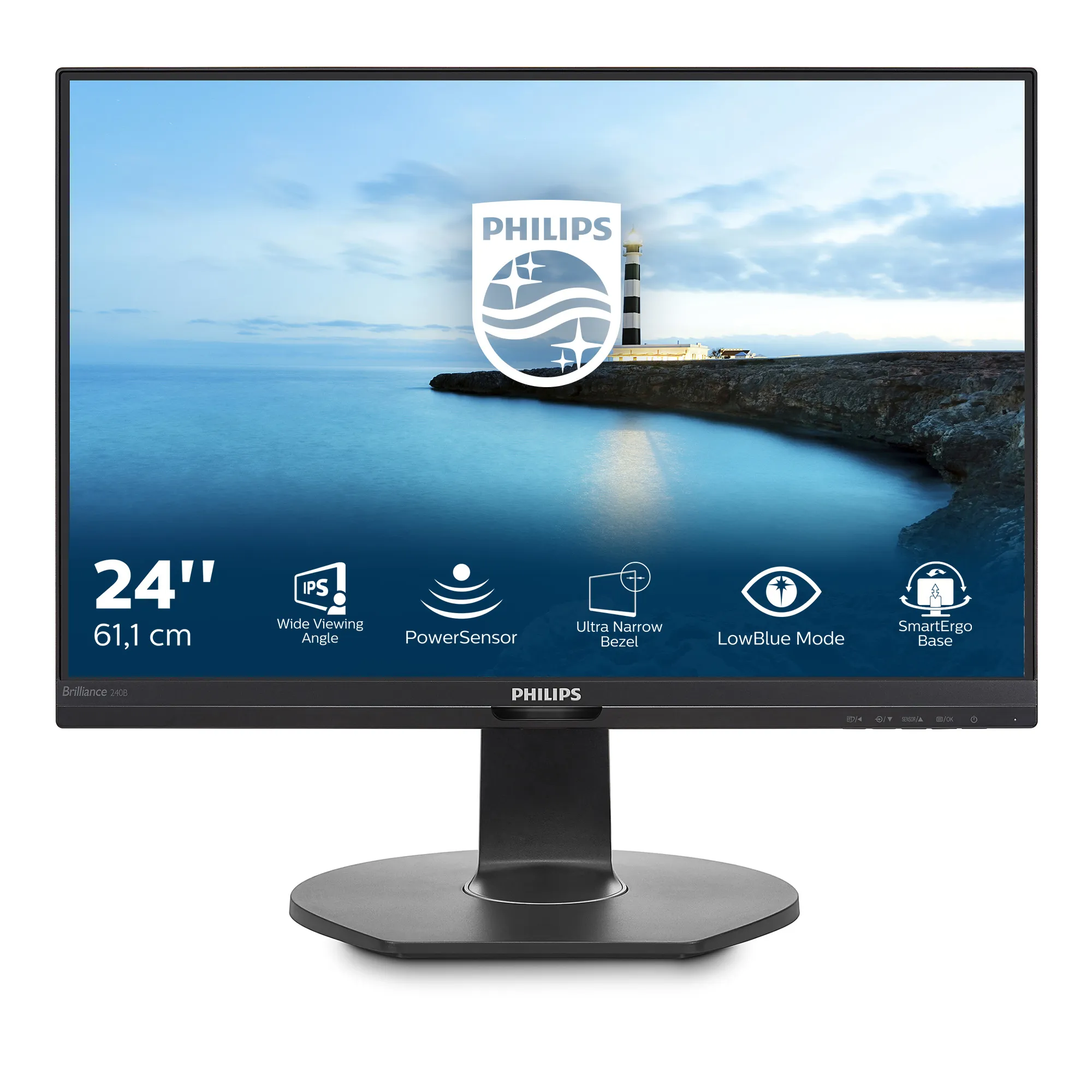 Philips 24&quot; B-Line 240B7QPTEB, WUXGA, IPS - monitor