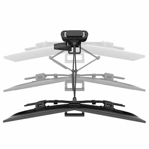 Ergotron TRACE monitorin kiinnike ja pöytäjalusta 68.6 cm (27") Musta