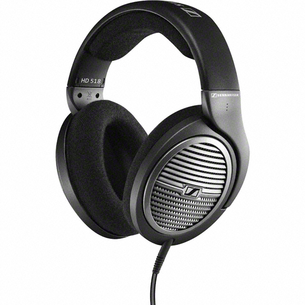 Sennheiser HD 518 Hifi kuulokkeet 6,3 mm