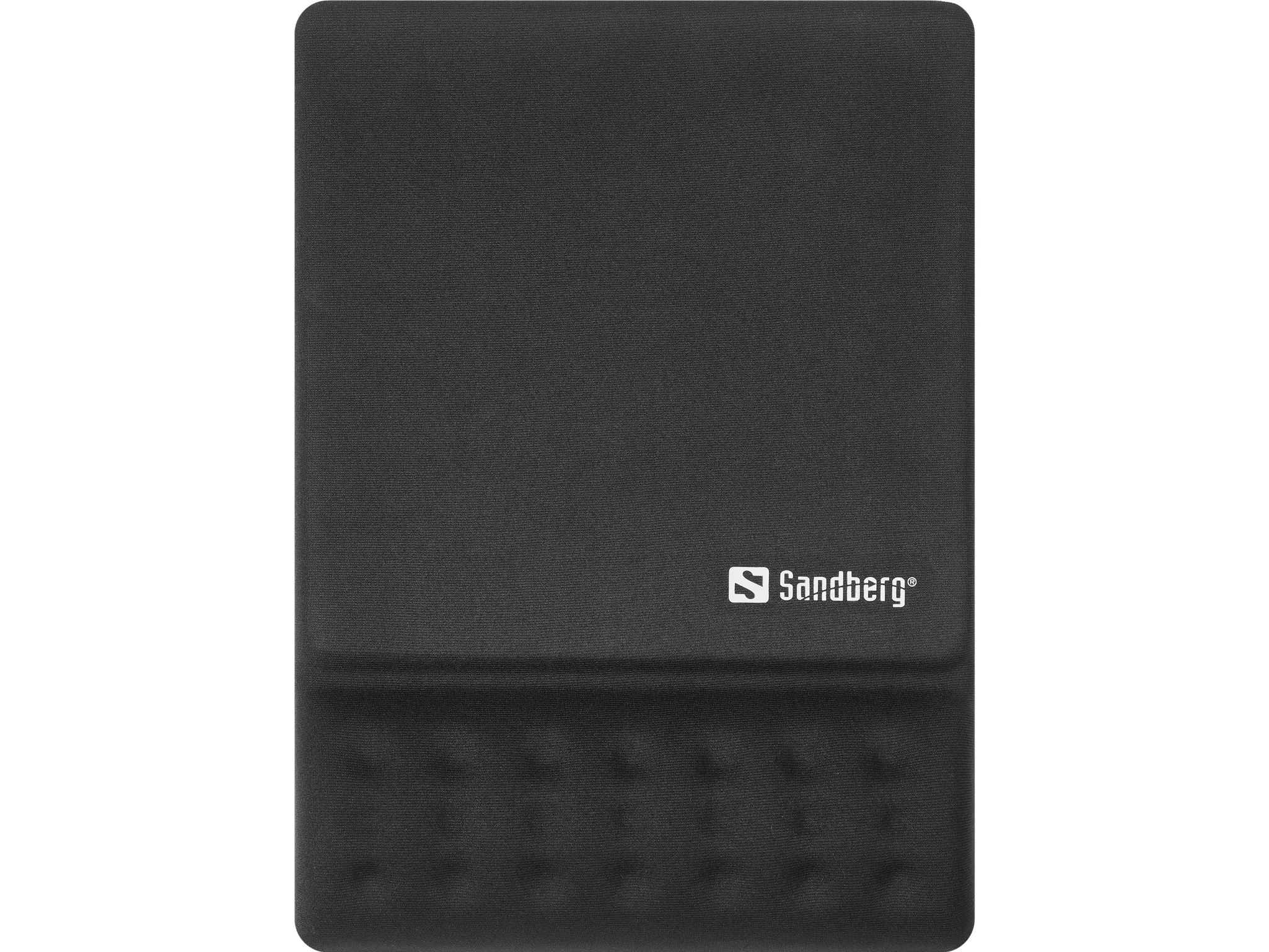 Sandberg Memory Foam -hiirimatto rannetuella, 210x265 mm, Musta