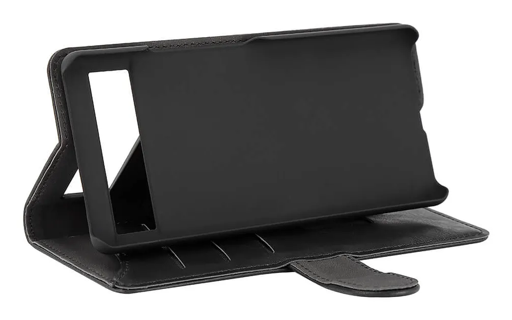 GEAR Wallet, Google Pixel 6a - Wallet Case, Black