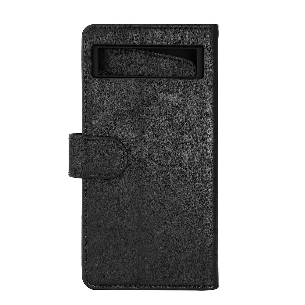 GEAR Wallet, Google Pixel 6a - Wallet Case, Black