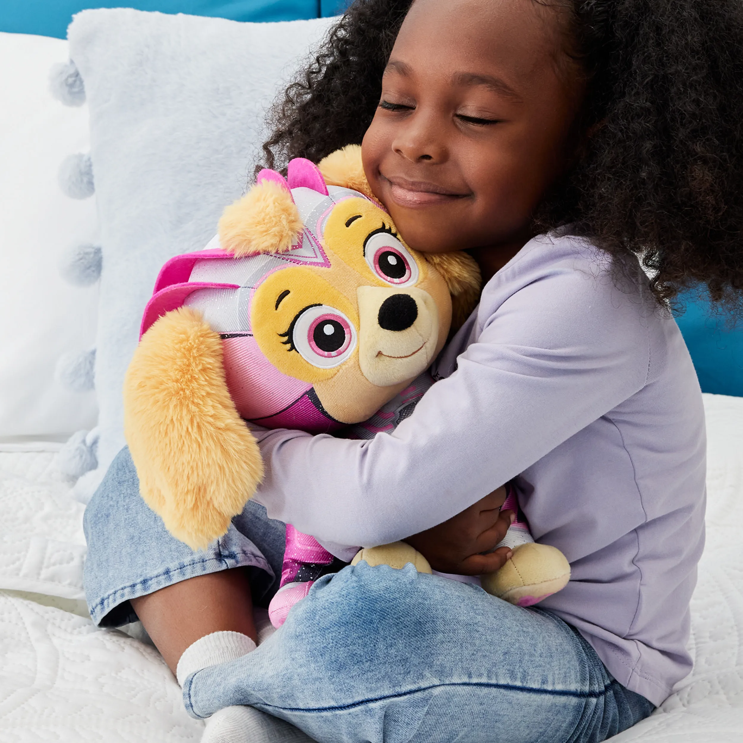 Spin Master PAW Patrol The Mighty Movie - Skye, cuddly toy (30 cm)