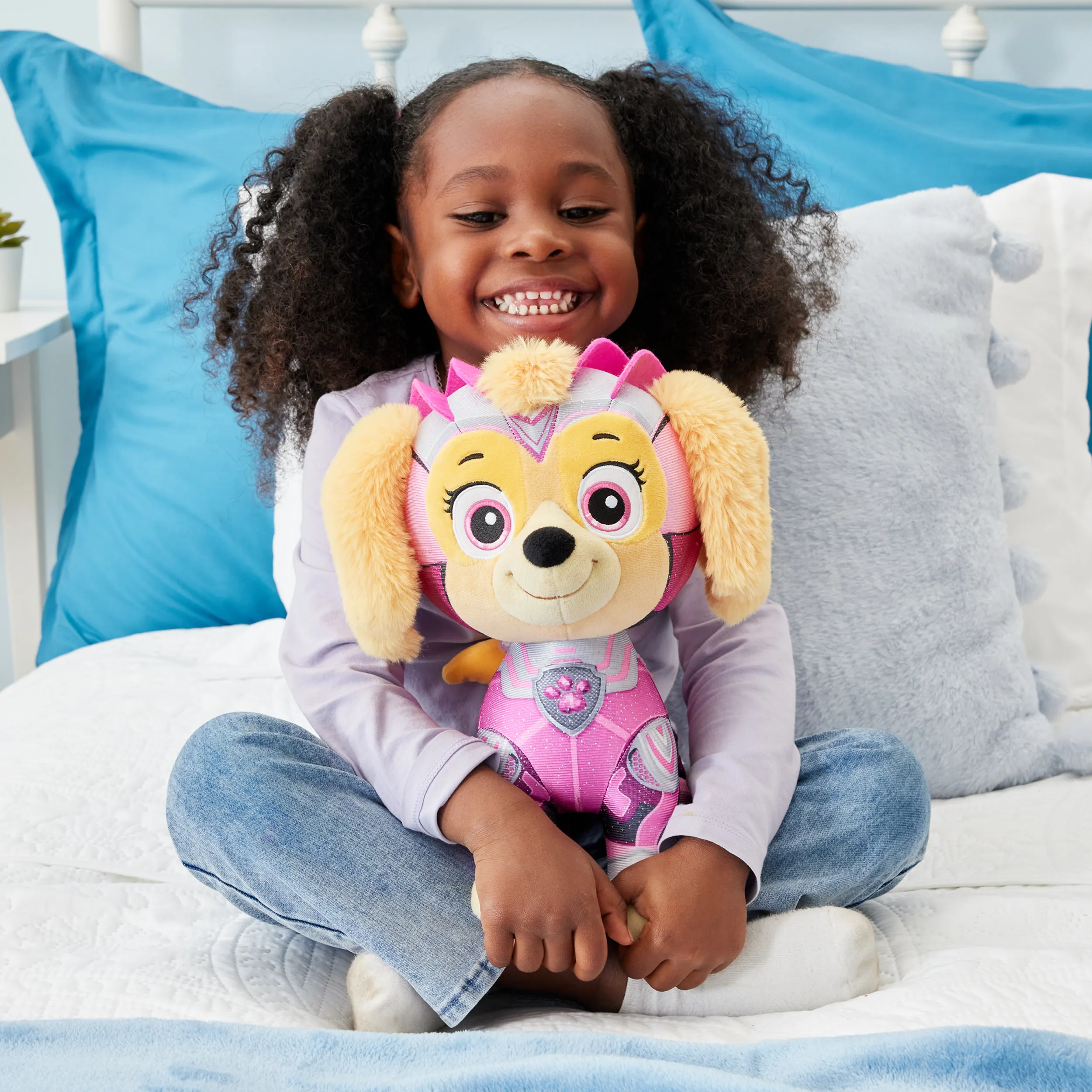 Spin Master PAW Patrol The Mighty Movie - Skye, cuddly toy (30 cm)
