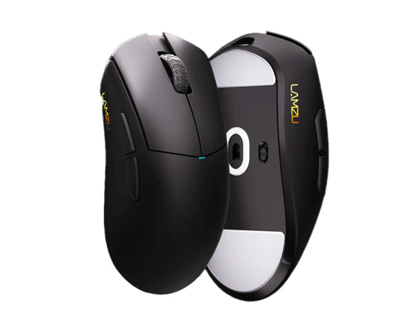Lamzu Paro 8K Wireless Gaming Mouse, Charcoal Black