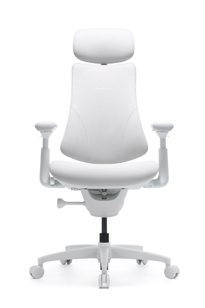 LiberNovo Omni Gen Dynamic - Ergonomisk stol, 48cm Glacier White
