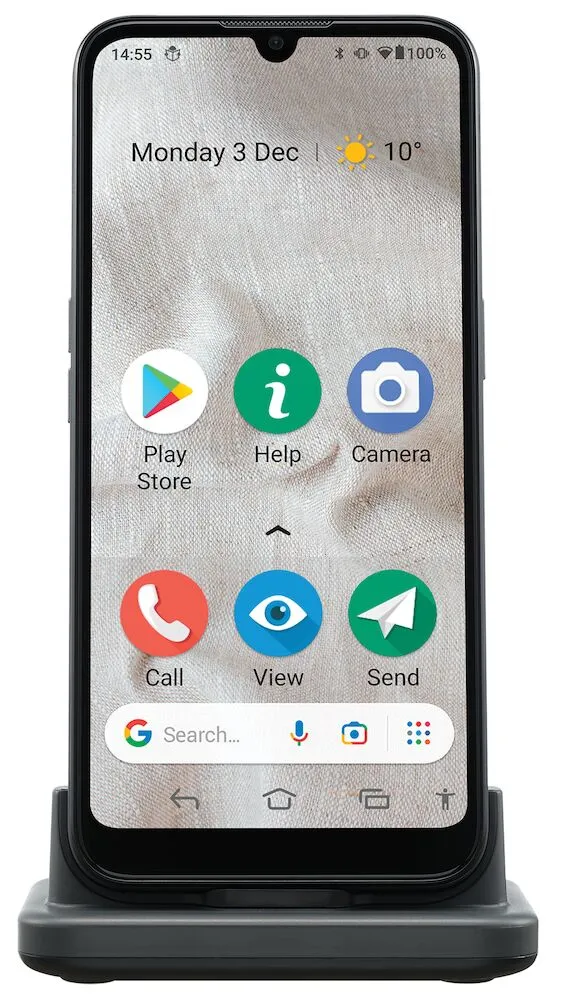 Doro 8180 32GB/2 GB Android - mobile phone, Grey
