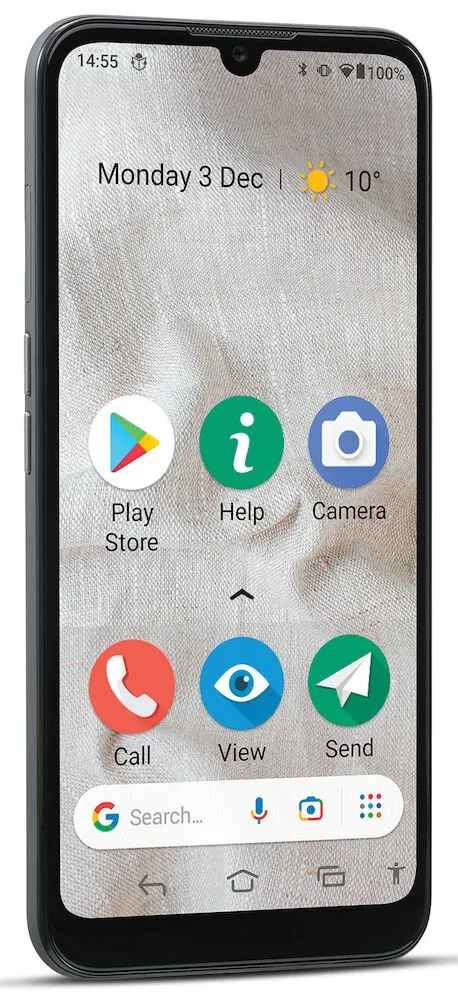 Doro 8180 32GB/2 GB Android - mobile phone, Grey