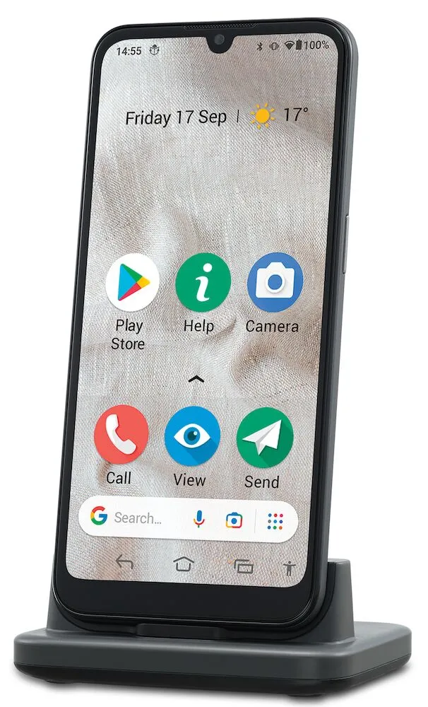 Doro 8180 32GB/2 GB Android - mobile phone, Grey