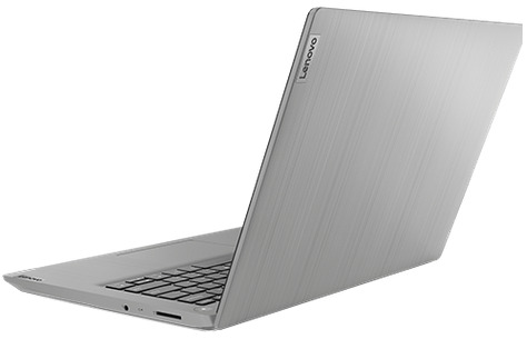 Lenovo 14" IdeaPad 3, 8 Gt RAM, 128 Gt SSD, Win 10 Home -kannettava, Harmaa, Platina