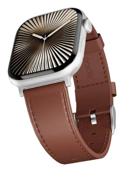 Epico Watch Strap Leather 42/44/45/49 - brun