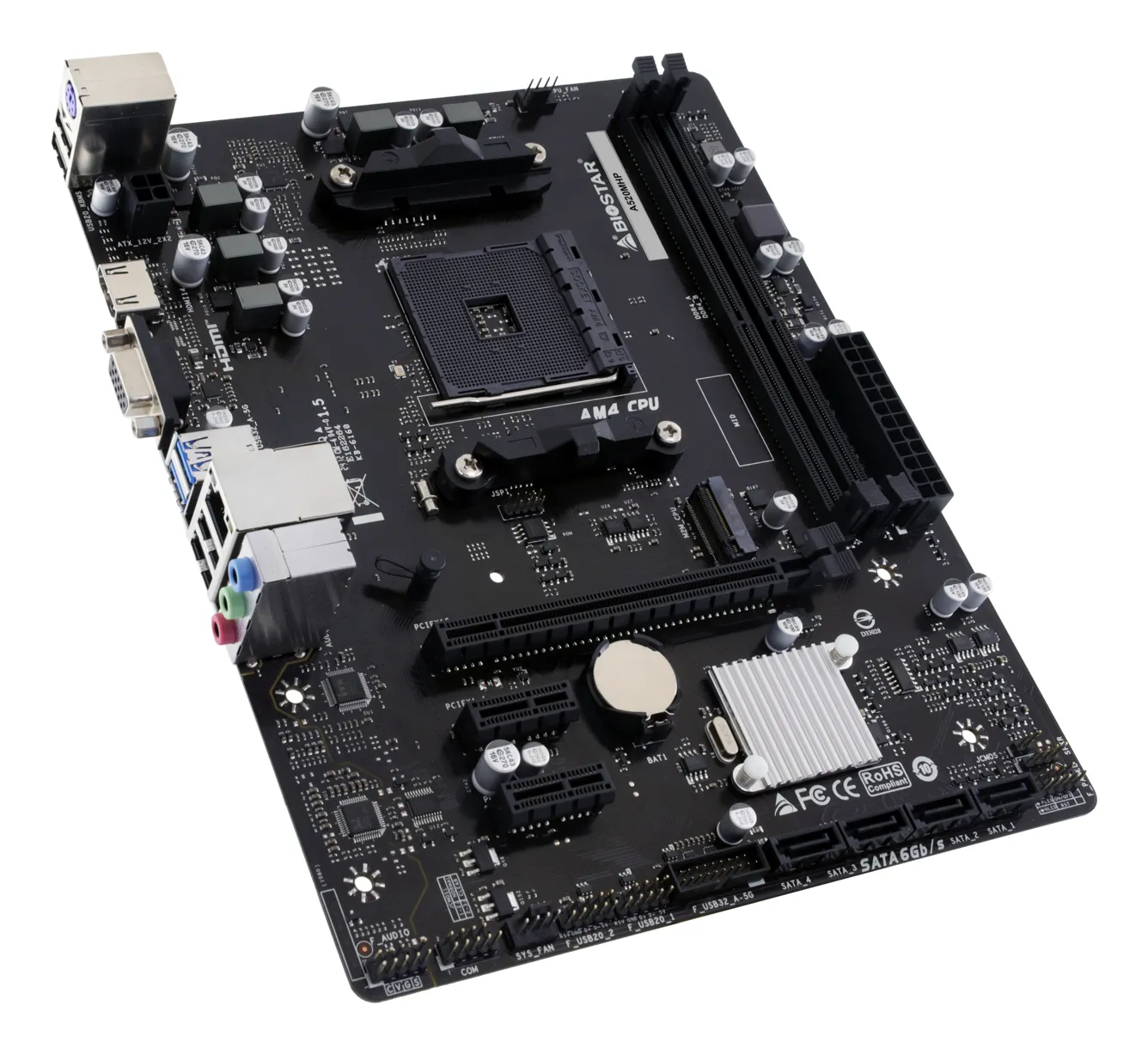 Biostar A520MHP AM4 mATX -emolevy