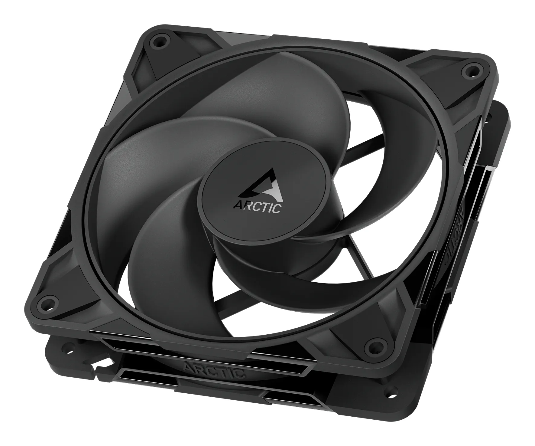ARCTIC P12 Pro Reverse A-RGB 120 mm PWM Case Fan 3-pack, Black
