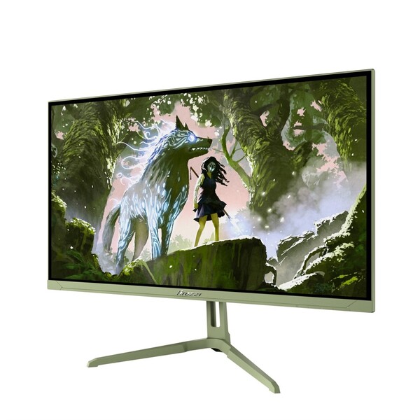 Arozzi 24&quot; Nova. FHD, 200Hz, 1ms, IPS - spelsk&auml;rm, Skogsgr&ouml;n