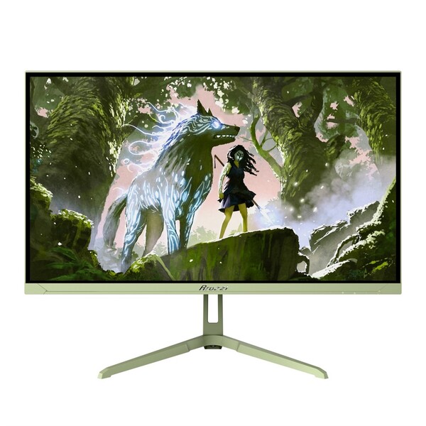 Arozzi 24" Nova. FHD, 200Hz, 1ms, IPS - gaming monitor, Forest Green