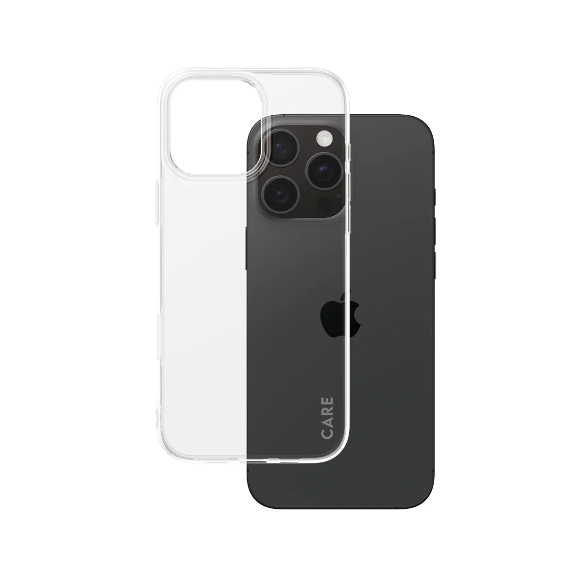 Care by PanzerGlass iPhone 16 Pro Max Slim X-Ray skal, Transparent