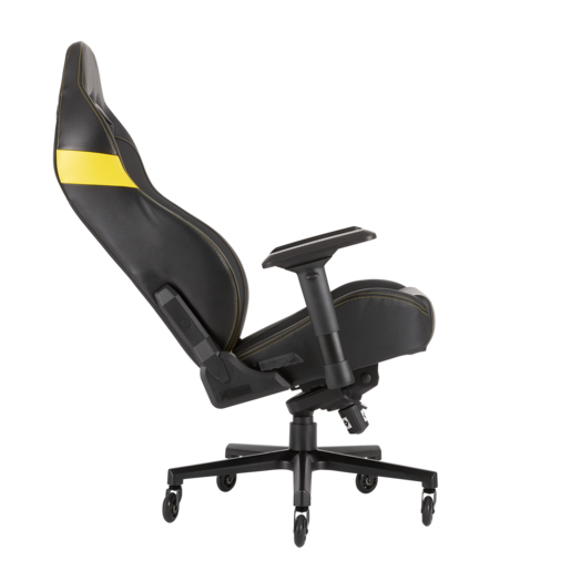 Corsair T2 Road Warrior - Gaming Chair Black/Yellow