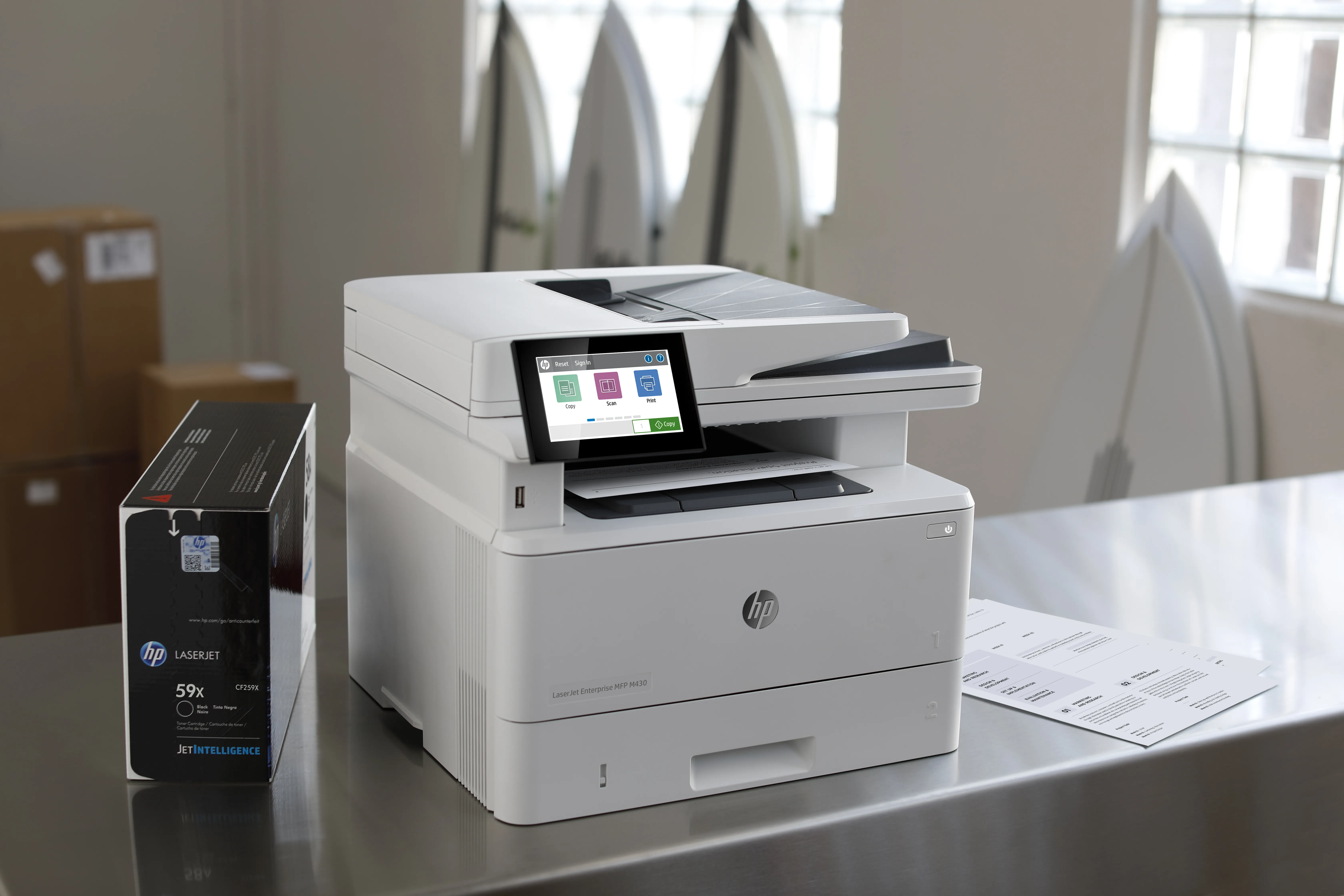 HP 59X CF259X lasertoner, svart