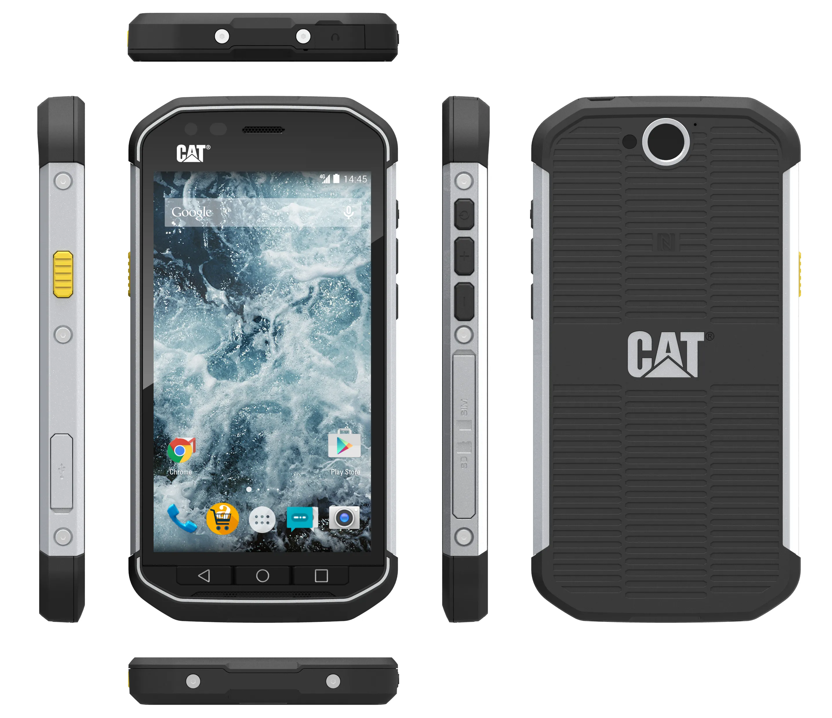 CAT S40 16GB, 4G, Dual SIM, Black