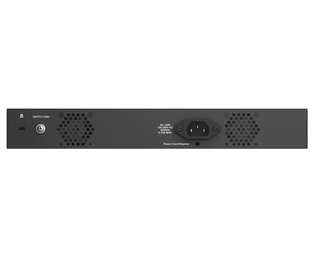 D-Link DMS-1250-10S/E - Smart managerad switch, svart