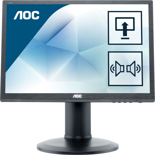 AOC 24" E2460PQ/BK, Full HD, TN -n&auml;ytt&ouml;