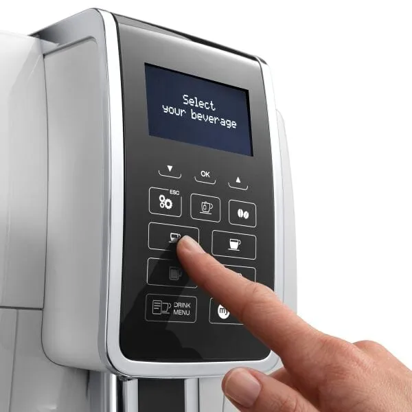 Delonghi DINAMICA ECAM 350.35.W  -espressokeitin, t&auml;ysautomaattinen, Valkoinen
