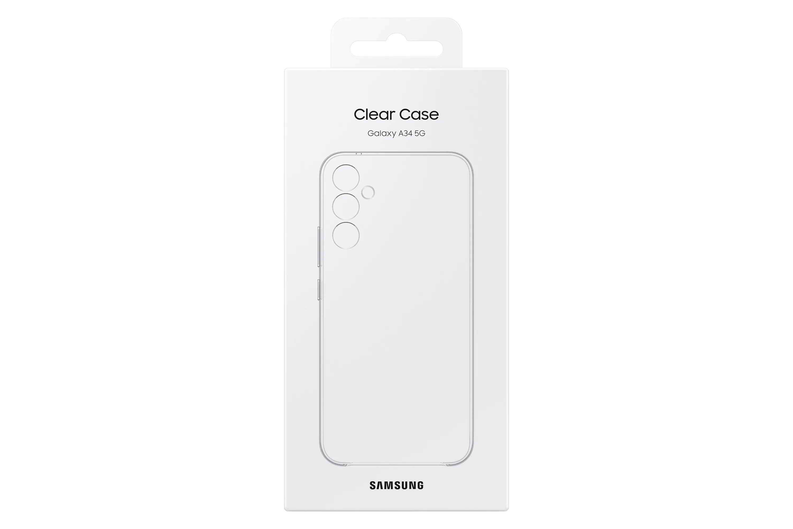 Samsung Galaxy A34 Clear Case, Transparent