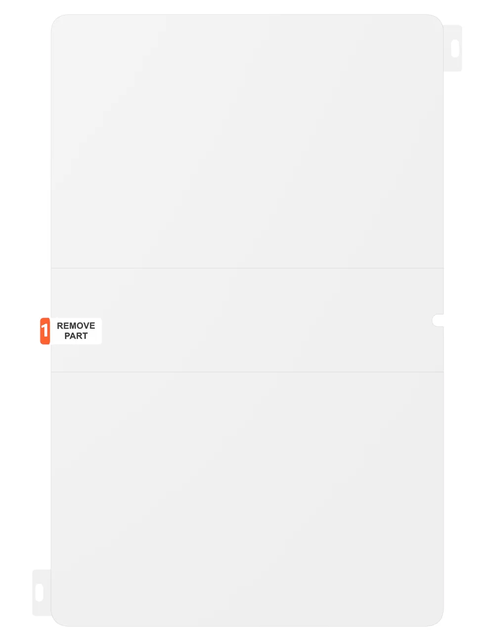 Sasmung TAB S10 FE+ Ante-Reflecting - screen protector