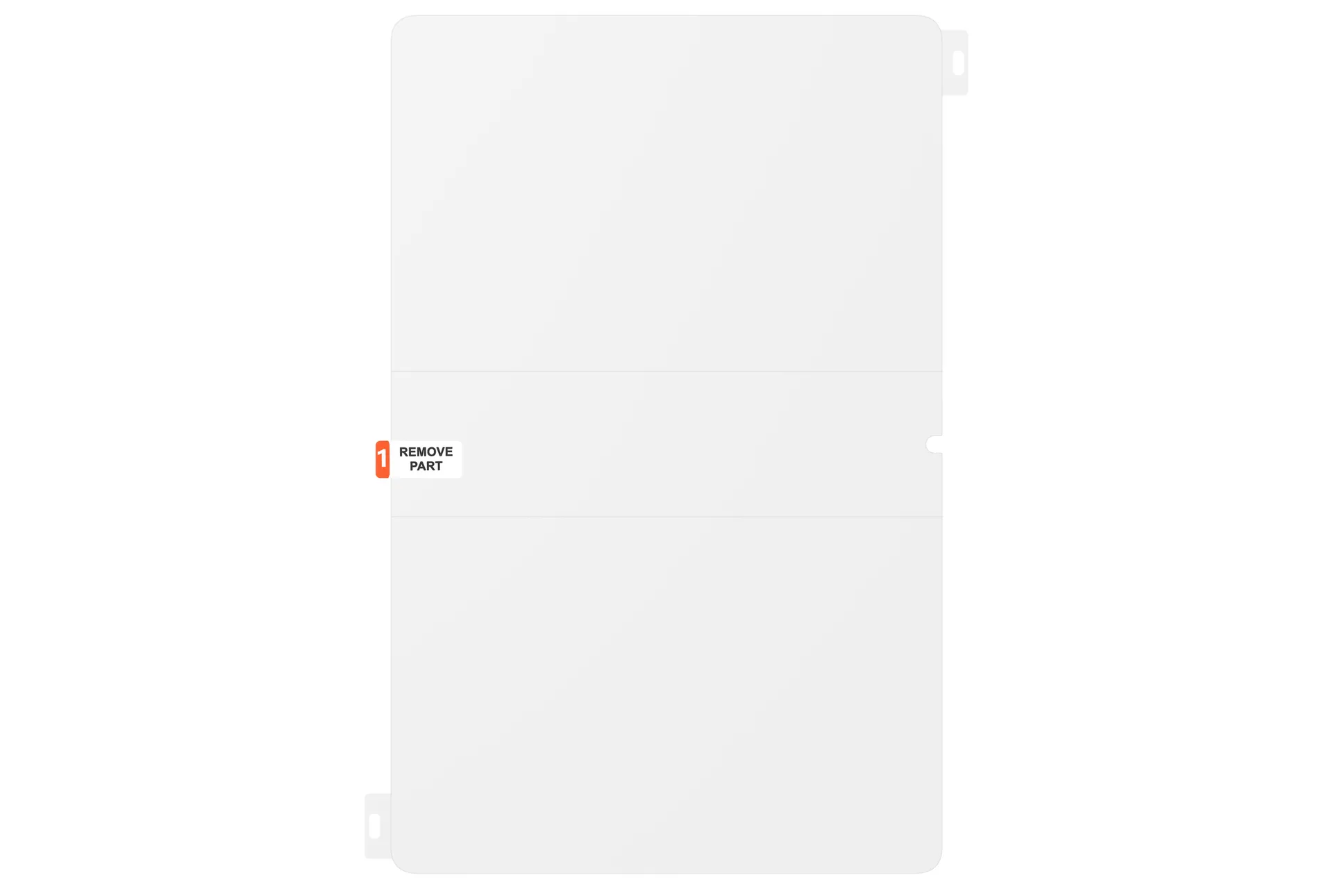 Sasmung TAB S10 FE+ Ante-Reflecting - screen protector