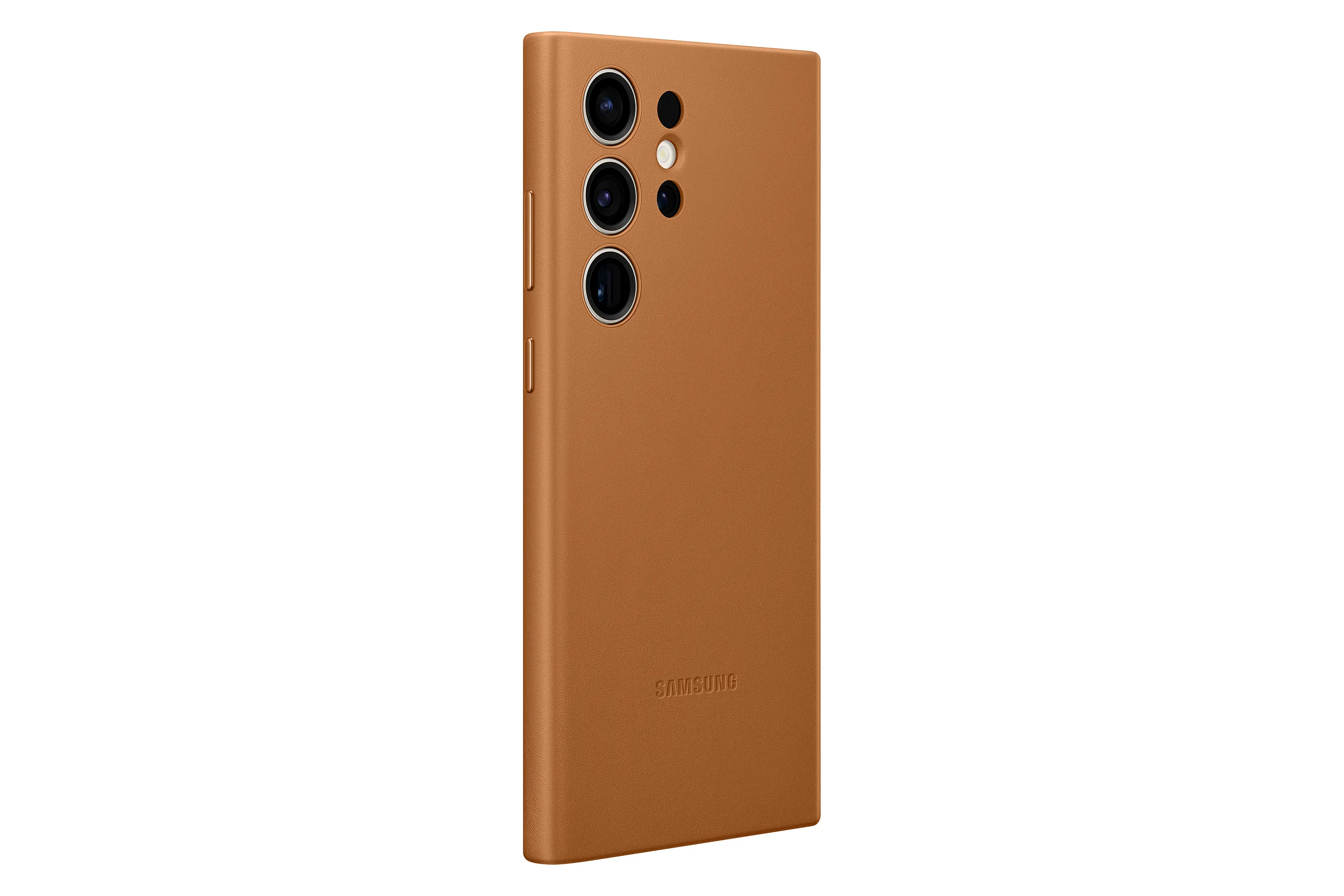 Samsung Galaxy S23 Ultra Leather Case, Camel