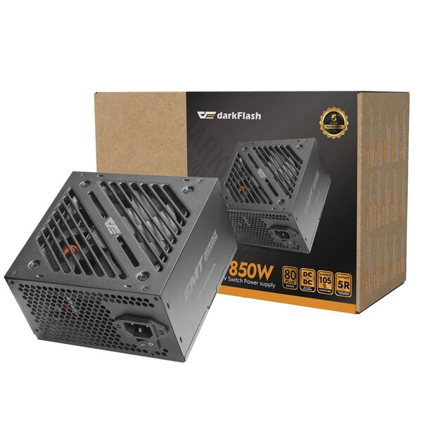 DARKFLASH EMT850 850W - n&auml;taggregat, 80 Plus Bronze